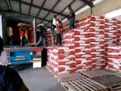 Bags of rice available for sale at cheaper and affordable rate