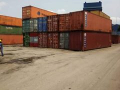 Empty 40ft containers for sale