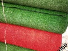 Rubber Grass Synthetic Carpet