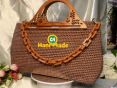 Handmade crotchet handbags for ladies
