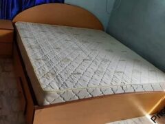 6 by 6 bed with mattress for sale