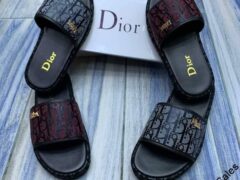 Dior palm slippers for guys