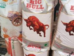 Big Bull bag of Rice for sale