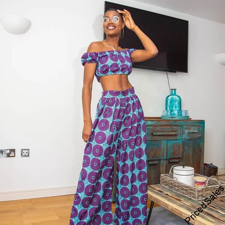 Ankara pants and top styles for ladies