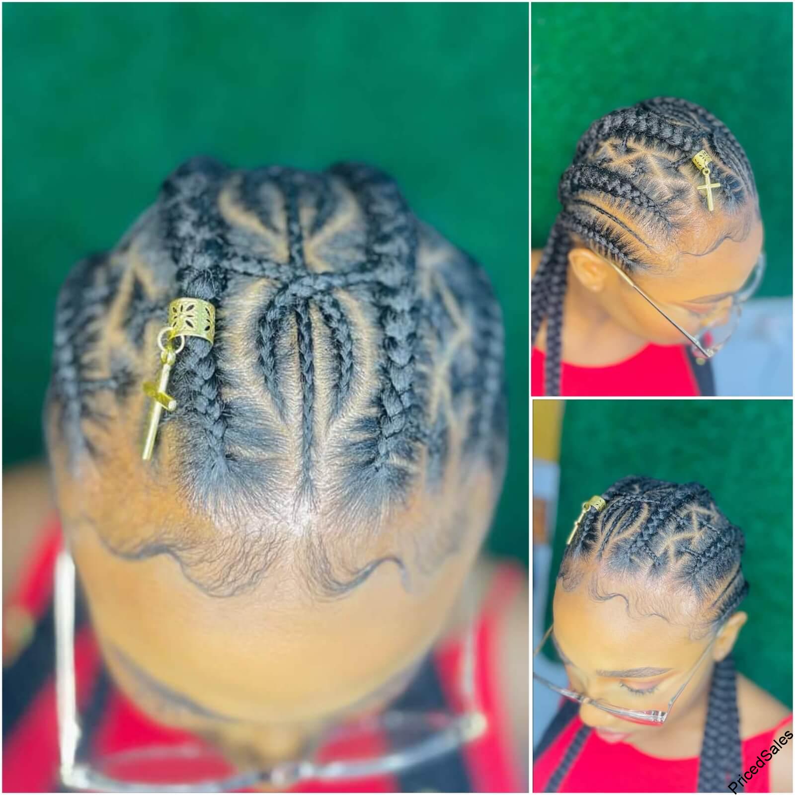 Beautiful Cornrows hairstyles in Nigeria
