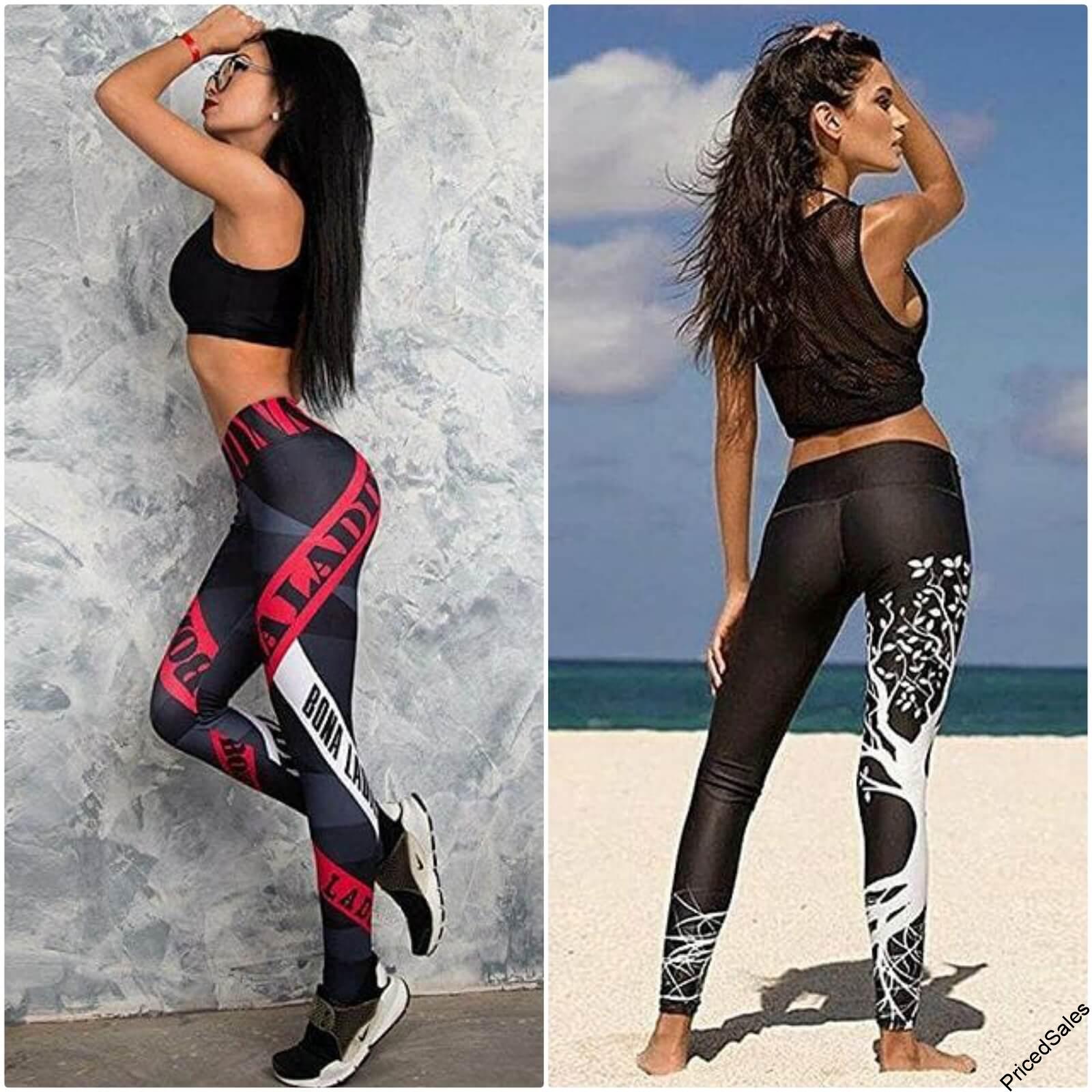 Workout pants and top styles for beautiful ladies