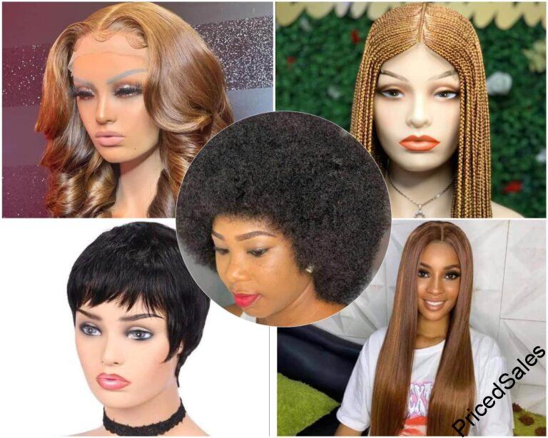 Styles of human hair Wigs and Weaves in Nigeria