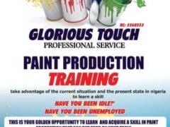 Paint Production Training in Nigeria