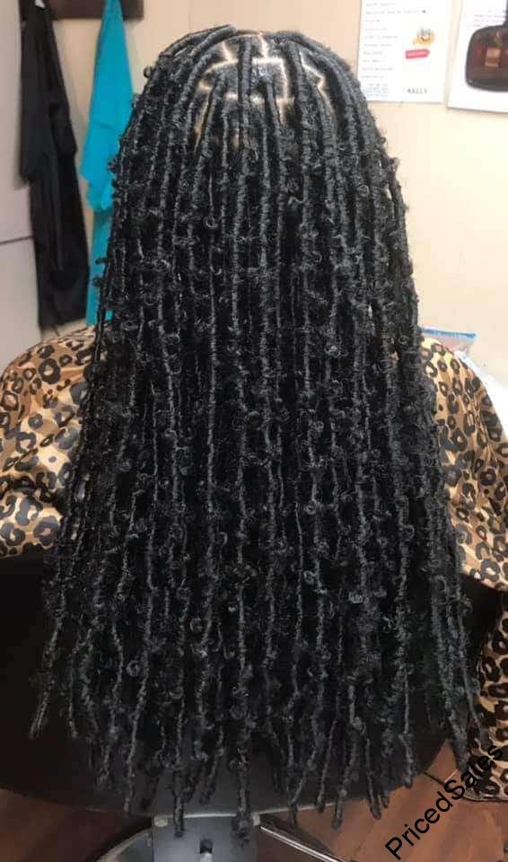Single braids hairstyles in Nigeria 