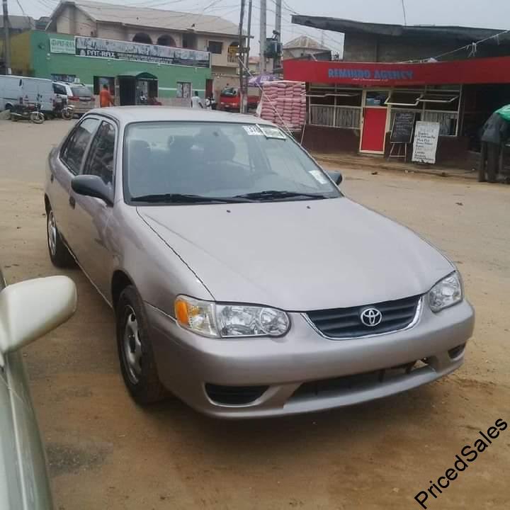 price of tokunbo toyota Corolla in nigeria for sale